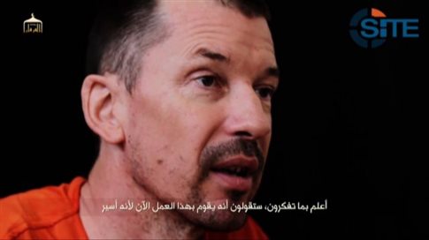 Βρετανός όμηρος των τζιχαντιστών σε νέο βίντεο-«κήρυγμα»