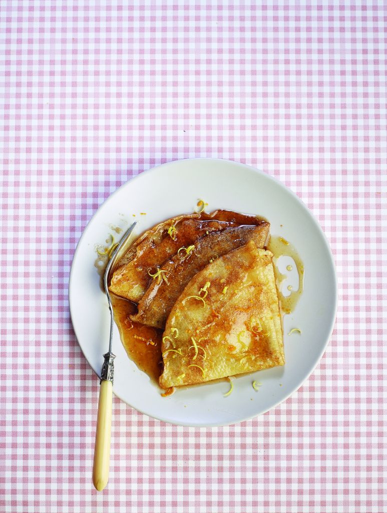 Κρέπες με πορτοκάλι