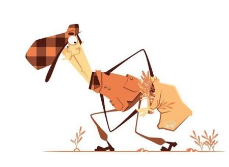 Τροφοσυλλέκτης: πηγαινέλα στα αμπέλια