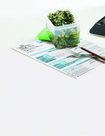 Σπανακόρυζο με καυκαλήθρες