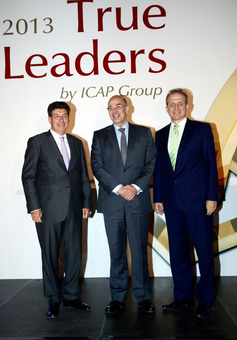 Η ICAP Group βράβευσε τις εταιρείες και ομίλους TRUE LEADERS 2013 | tovima.gr