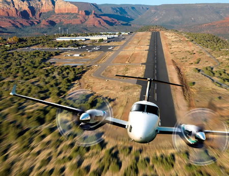 ΗΠΑ: Μικρό αεροσκάφος κατέπεσε σε κτίριο αεροδρομίου