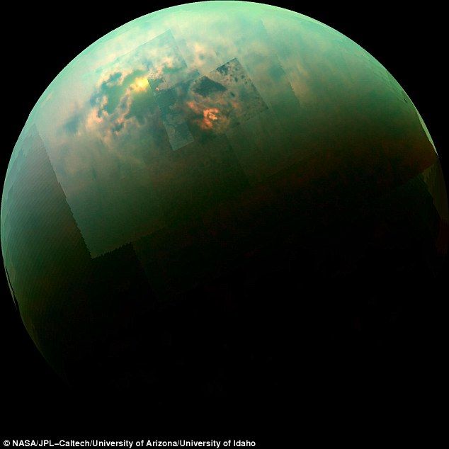 Ενας «LED» ωκεανός στον Τιτάνα