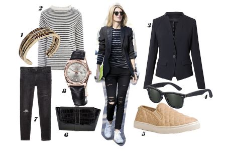 Get the look: Το σκισμένο τζιν