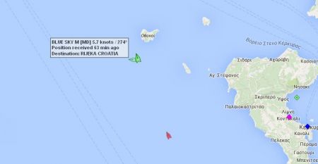 Ψάχνουν πλοίο με εκατοντάδες μετανάστες δυτικά της Κέρκυρας