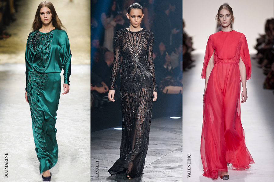 Τα μάξι φορέματα του ρεβεγιόν