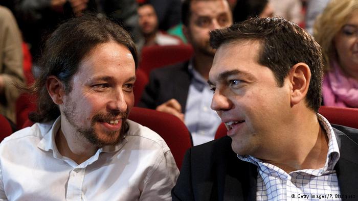 Deutsche Welle: Ορατή μια νέα συμμαχία Podemos – ΣΥΡΙΖΑ στη νότια Ευρώπη