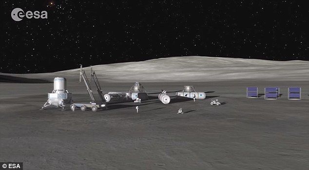 Αποικίες στην αθέατη πλευρά της Σελήνης θέλει η ESA