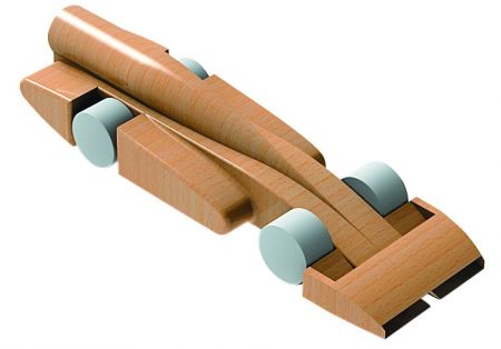 Ξύλινο μονοθέσιο «Sciron» από μαθητές