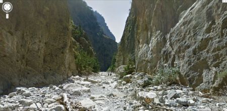 Τουρίστες εγκλωβίστηκαν στο Φαράγγι της Σαμαριάς λόγω κακοκαιρίας