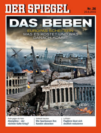 Συγκλονιστικό εξώφυλλο του Der Spiegel για την Ευρώπη
