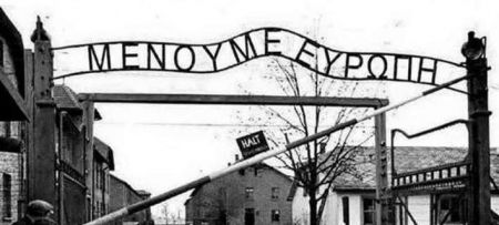 Άγριο επεισόδιο μεταξύ Καμμένου-Χρυσοβελώνη στα σκαλιά της Βουλής