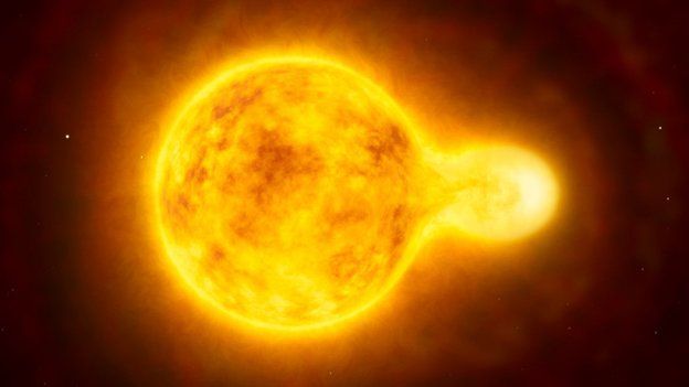 Σπάνιο σύστημα πέντε άστρων προσφέρει εξωφρενικό ηλιοβασίλεμα