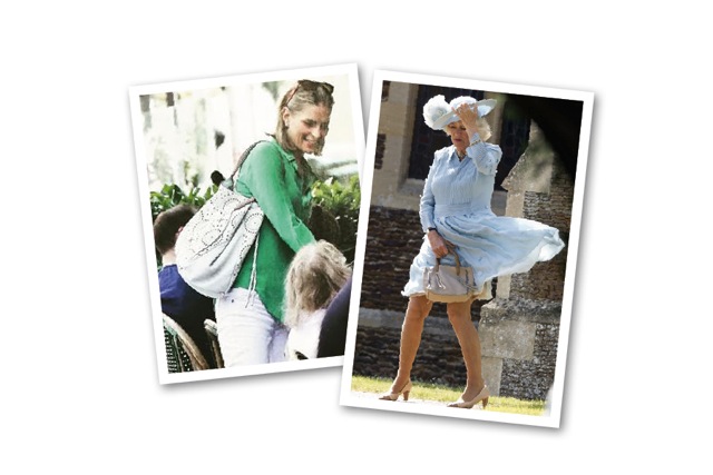Ποια ελληνική τσάντα κρατούν μία πριγκίπισσα και μία δούκισσα;