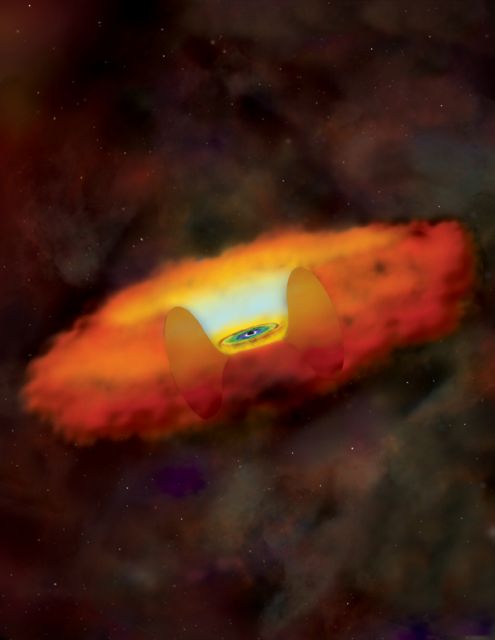 «Μίνι» μαύρη τρύπα σε κέντρο γαλαξία