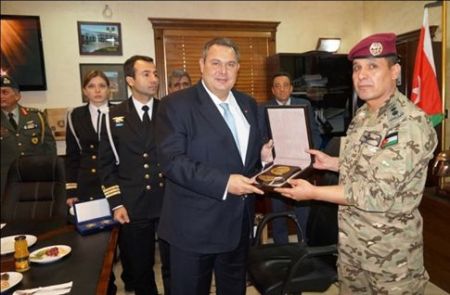 Συναντήσεις Καμμένου με την πολιτειακή και πολιτική ηγεσία της Ιορδανίας