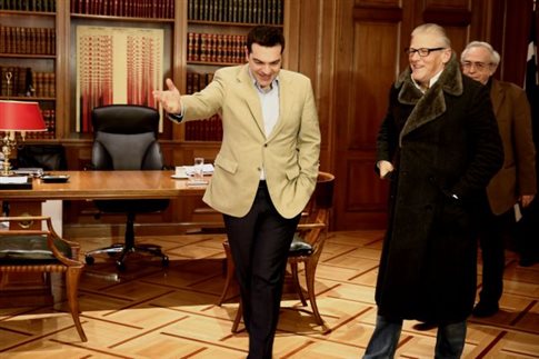 Με τον Γιαν Φαμπρ συναντήθηκε ο Αλέξης Τσίπρας