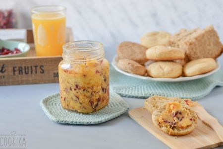 Αλειμμα με μέλι και κράνμπερις