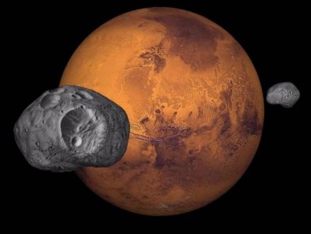 Οι δορυφόροι του Αρη φτιάχτηκαν όπως η Σελήνη