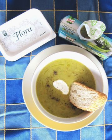 Σούπα μπρόκολο βελουτέ