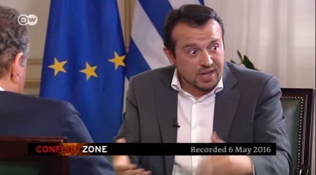 Ο εκνευρισμός του Ν.Παππά σε συνέντευξη στην DW