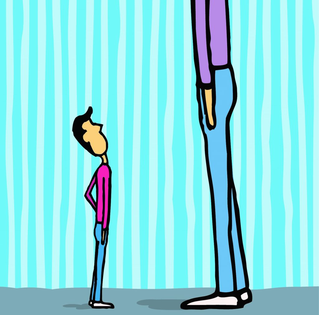 Οι ψηλοί και οι λεπτές