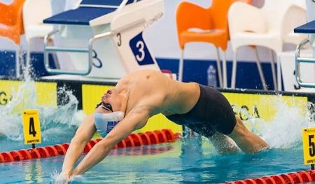 Χάλκινο μετάλλιο ο Χρήστου στα 100μ. ύπτιο