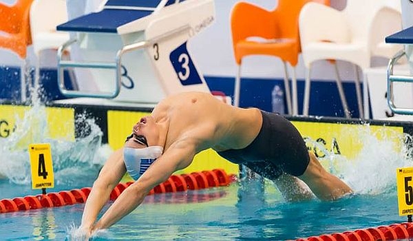 Χάλκινο μετάλλιο ο Χρήστου στα 100μ. ύπτιο