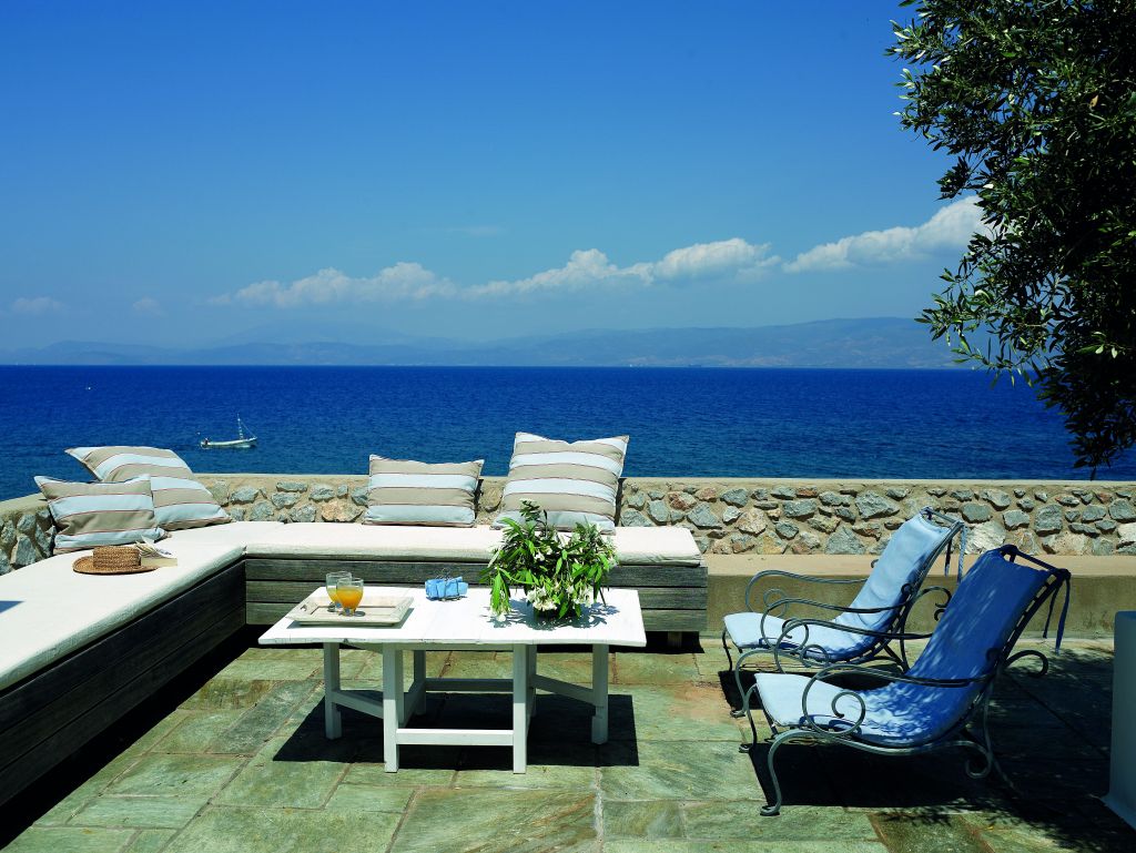 Μπαλκόνι με θέα στο Αιγαίο