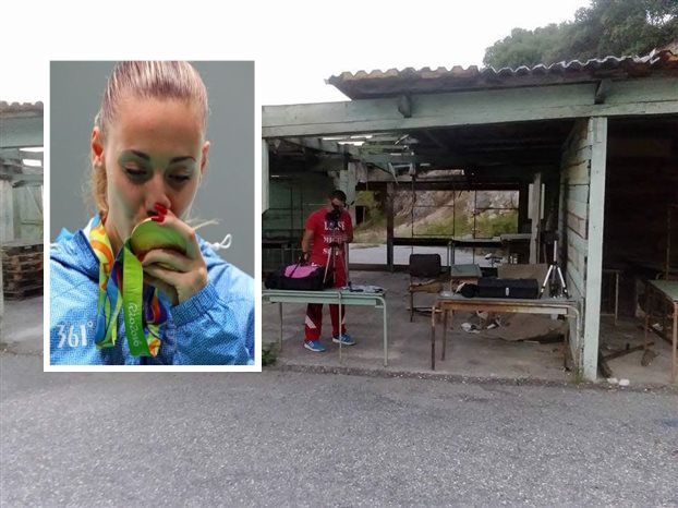 Ο Δήμος Δράμας κατεδάφισε το «σκοπευτήριο» της Χρυσής Ολυμπιονίκου Αννας Κορακάκη για να μην υπάρχουν συγκρίσεις