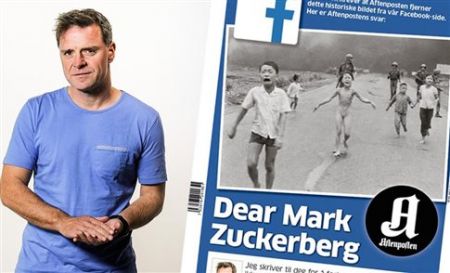 Λογοκρισία από το Facebook στο «κορίτσι της ναπάλμ»