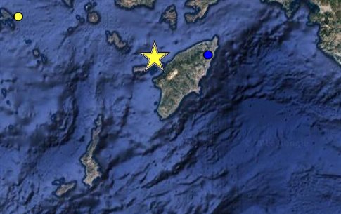Ισχυρός σεισμός 5,1 Ρίχτερ τα μεσάνυχτα στη Ρόδο