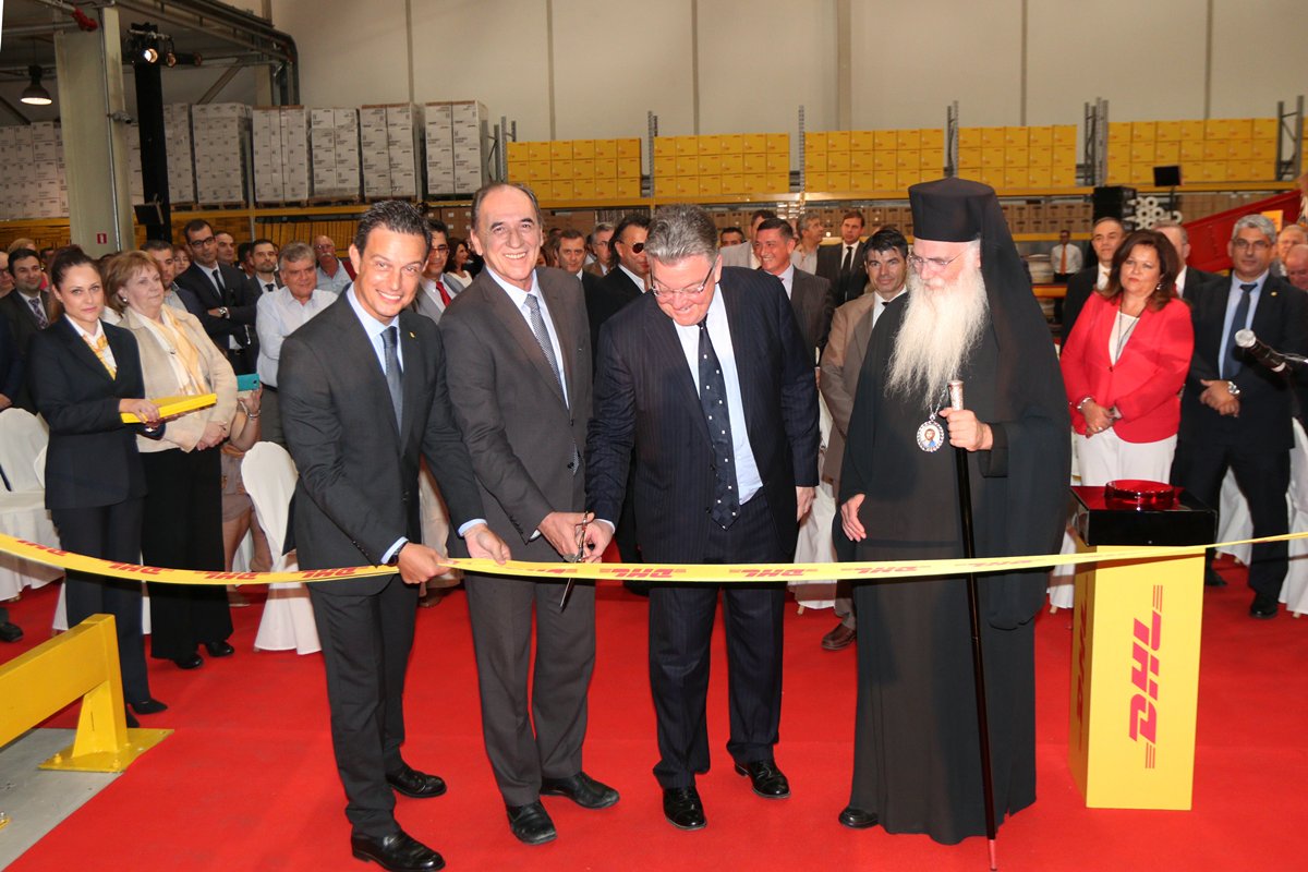 DHL: Εγκαινιάστηκε το νέο κέντρο διαλογής στο «Ελ. Βενιζέλος»