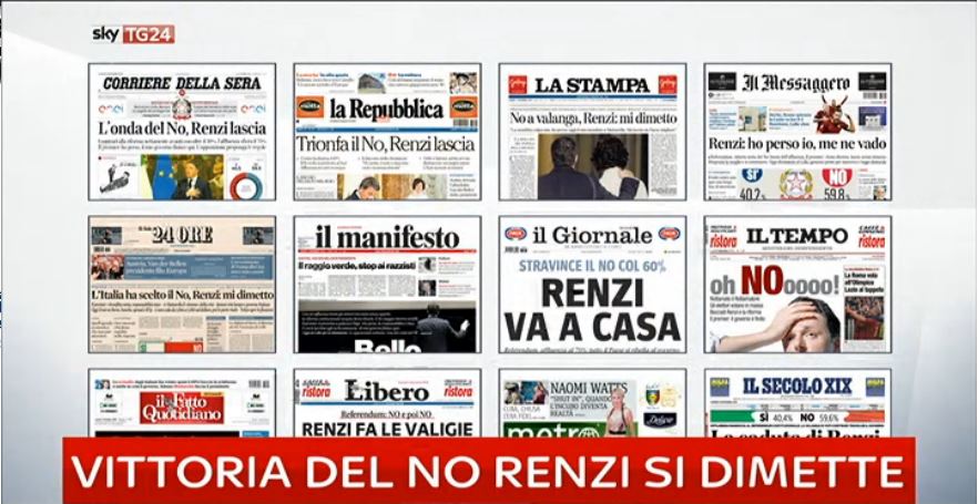 «Έκκληση σε αίσθημα ευθύνης» κάνει ο ιταλικός Τύπος