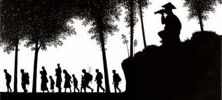 Εκθεση Δ.Γέρου: Mονόχρωμα έργα σε καμβά σχολιάζουν την επικαιρότητα