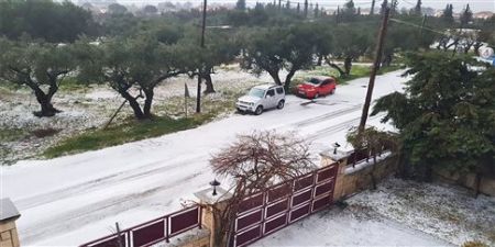Χαλαζόπτωση σε Ζάκυνθο και Ηλεία – Νέο κύμα κακοκαιρίας