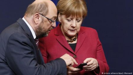 DW: Μέρκελ-Σουλτς σημειώσατε Χ