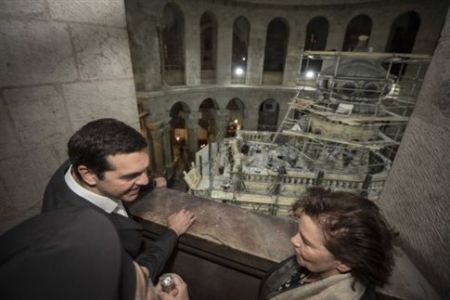 Αλ. Τσίπρας: Η αποκατάσταση του Πανάγιου Τάφου μήνυμα συνύπαρξης τριών χριστιανικών κοινοτήτων