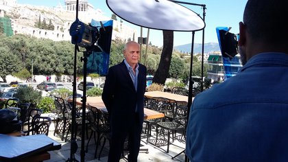 Ο Γ.Κιμούλης σε τηλεοπτικό σποτ του 3ου Θερινού Πανεπιστημίου για τη λογοκρισία