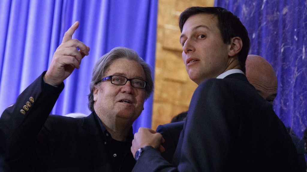 ΗΠΑ: Τζ.Κούσνερ και Στ. Μπάνον δίνουν επιτέλους τα χέρια