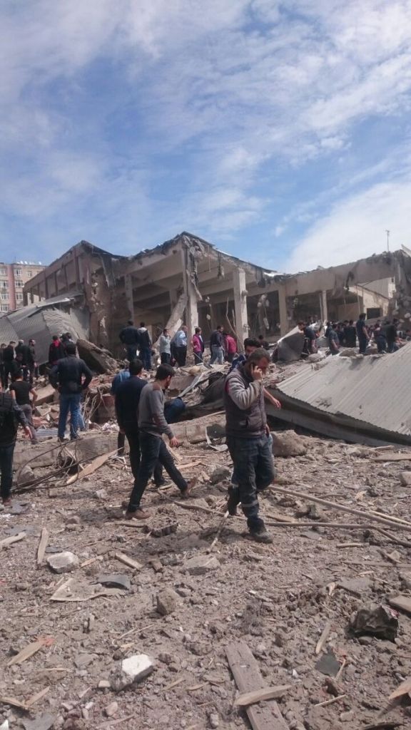 Ντιγιάρμπακιρ: Ένας νεκρός μετά από έκρηξη σε υπό επισκευή περιπολικό