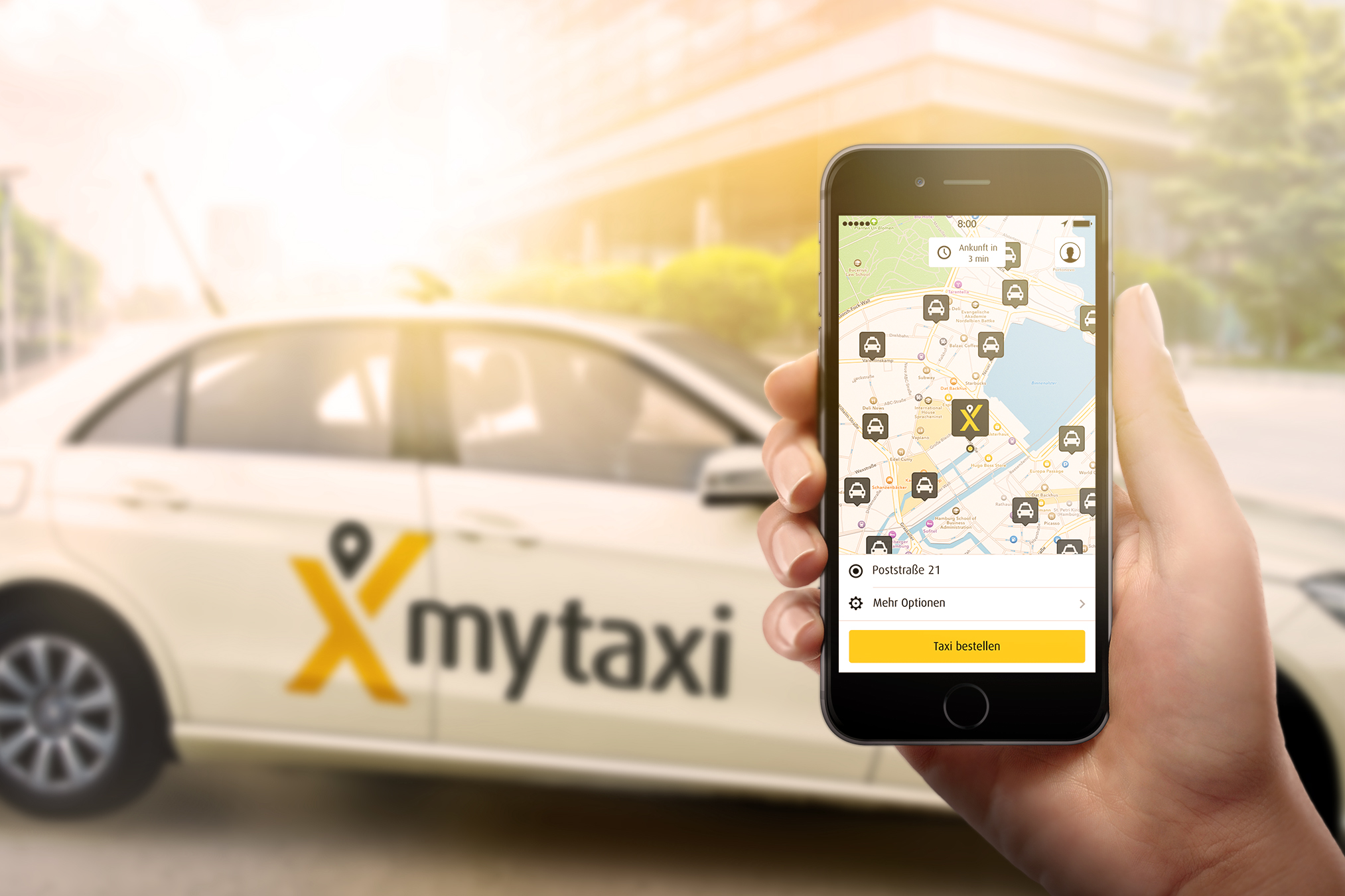 Η mytaxi εξαγόρασε τη ρουμάνικη Clever Taxi
