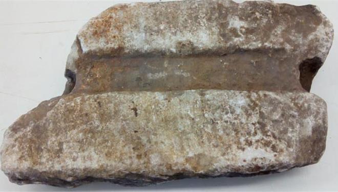 Θραύσμα λίθινου αγωγού επεστράφη από τη Γερμανία στην Αρχαία Ολυμπία