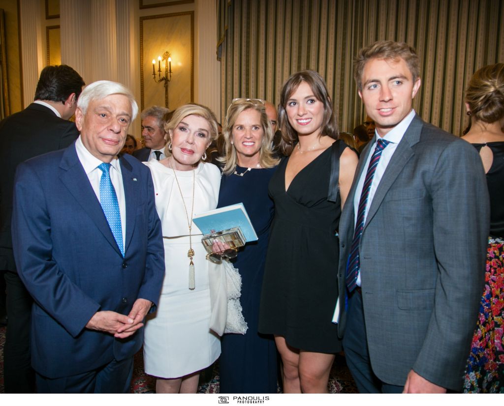 Οι διεθνείς συναντήσεις της Μαριάννας Β. Βαρδινογιάννη