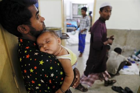 Μπανγκλαντές: Kίνδυνος επιδημιών στους καταυλισμούς των προσφύγων