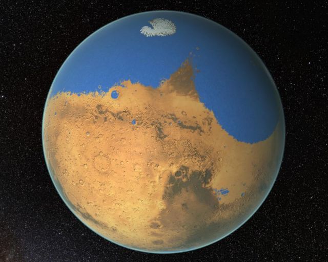 Πετρώματα «σφουγγάρια» στράγγιξαν τον Αρη