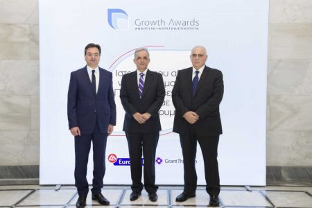 Απονομή βραβείων Ανάπτυξης & Ανταγωνιστικότητας από Eurobank-Grant Thornton