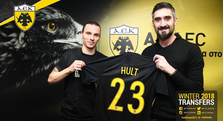 Παίκτης της ΑΕΚ για 2,5 χρόνια ο Νίκλας Χουλτ