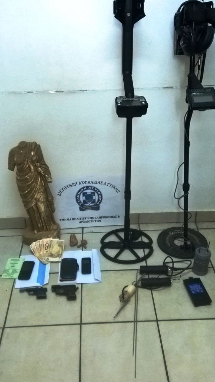 Σπείρα είχε στην κατοχή της άγαλμα μεγάλης αρχαιολογικής αξίας