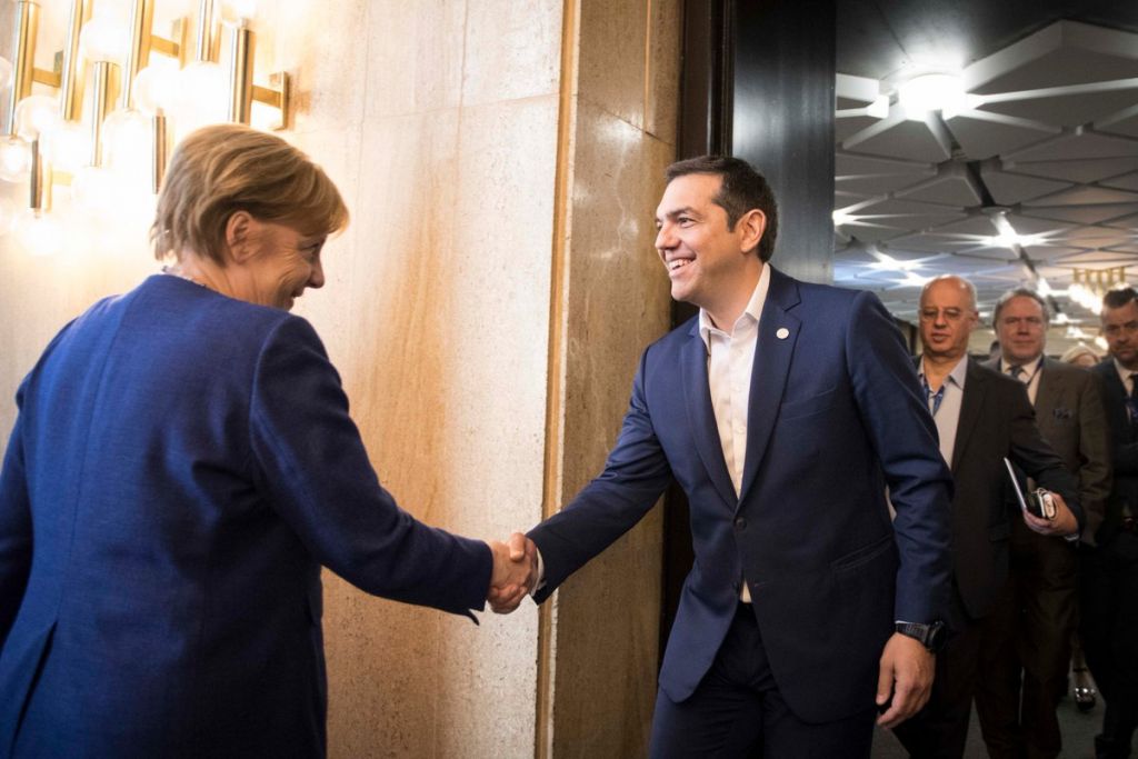 Με την Μέρκελ συναντήθηκε ο Τσίπρας στη Σόφια